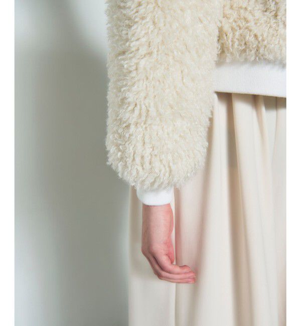 Diagram「フェイクファーニットカーディガン」|カーディガン|