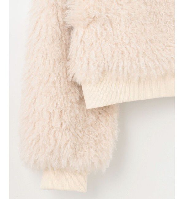 Diagram「フェイクファーニットカーディガン」|カーディガン|