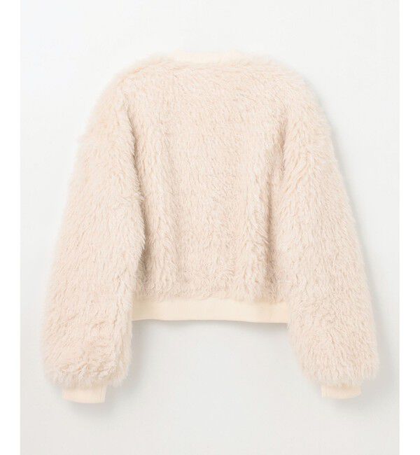 Diagram「フェイクファーニットカーディガン」|カーディガン|