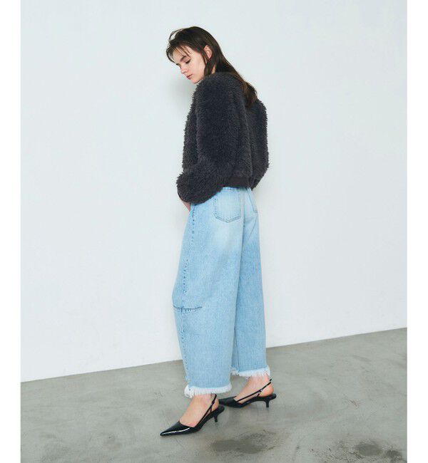 Diagram「フェイクファーニットカーディガン」|カーディガン|