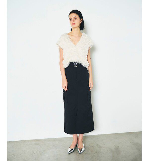 Diagram「ツイルワークスカート」|スカート|ブラック