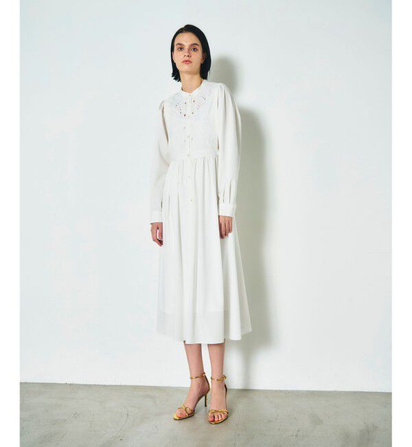 Diagram「刺繍シャツワンピース」|ワンピース|