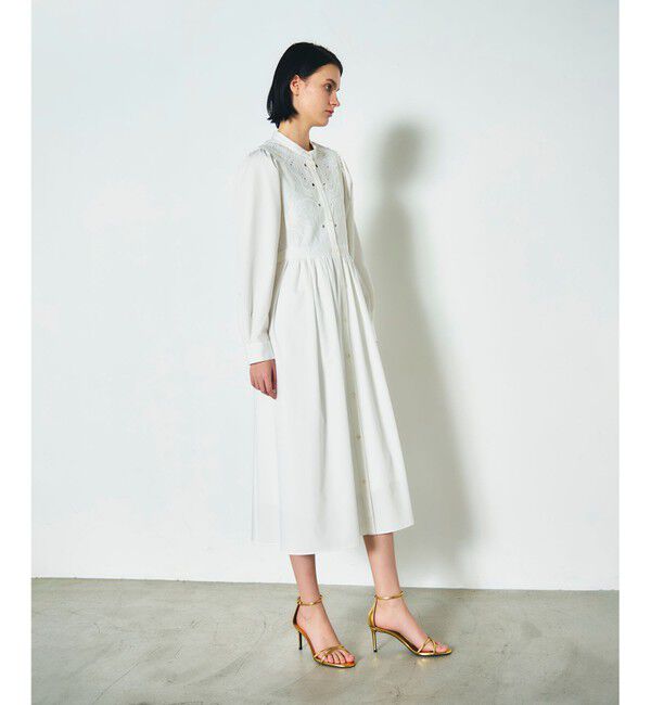 Diagram「刺繍シャツワンピース」|ワンピース|