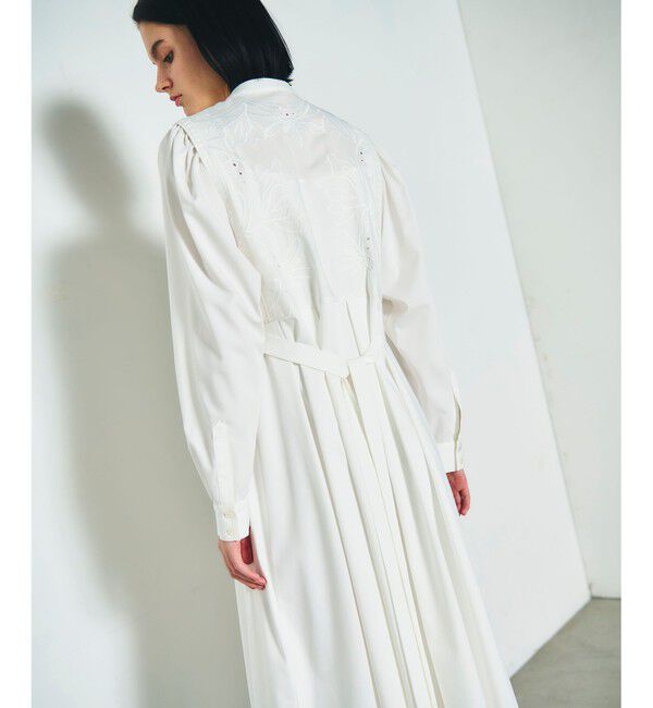 Diagram「刺繍シャツワンピース」|ワンピース|