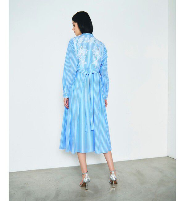 Diagram「刺繍シャツワンピース」|ワンピース|