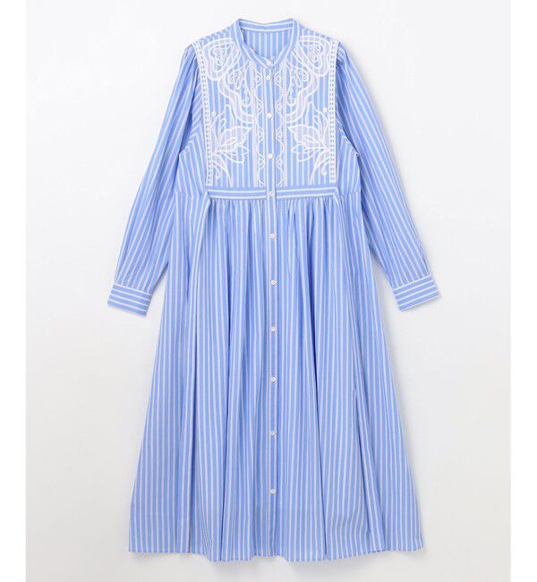 Diagram「刺繍シャツワンピース」|ワンピース|