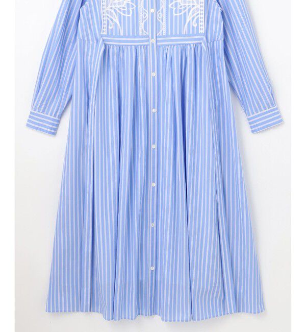 Diagram「刺繍シャツワンピース」|ワンピース|