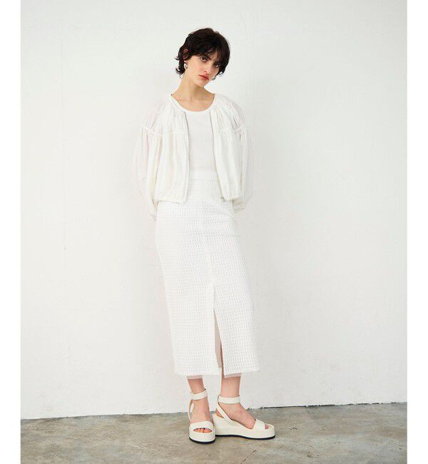 Diagram「ギャザータフタブルゾン」|ブルゾン・スタジャン|