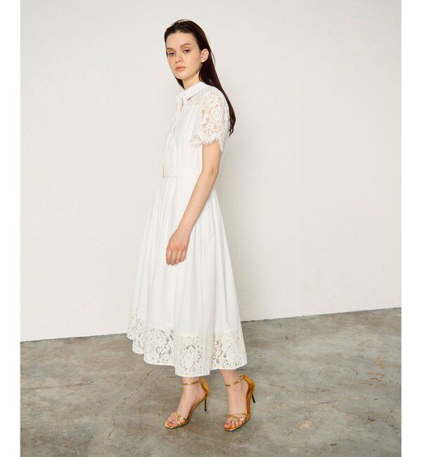 Diagram「レースコンビタフタワンピース」|ワンピース|