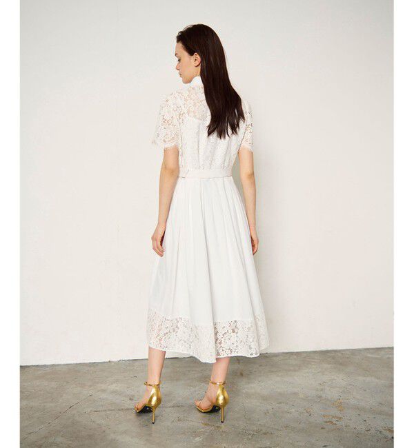 Diagram「レースコンビタフタワンピース」|ワンピース|