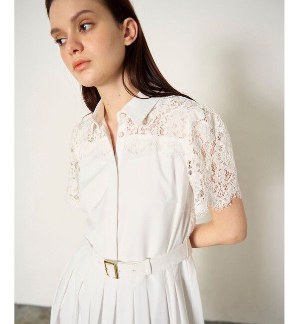 Diagram「レースコンビタフタワンピース」|ワンピース|