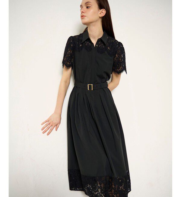 Diagram「レースコンビタフタワンピース」|ワンピース|