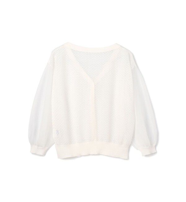 GRACE CONTINENTAL「シアードルマンニットカーディガン」|カーディガン|