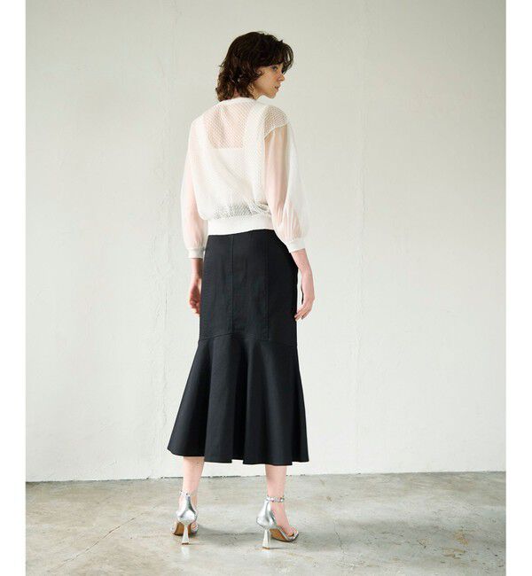 GRACE CONTINENTAL「シアードルマンニットカーディガン」|カーディガン|