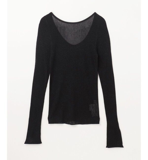 Grace Class「ラメシアーリブニットトップ」|ニット・セーター|