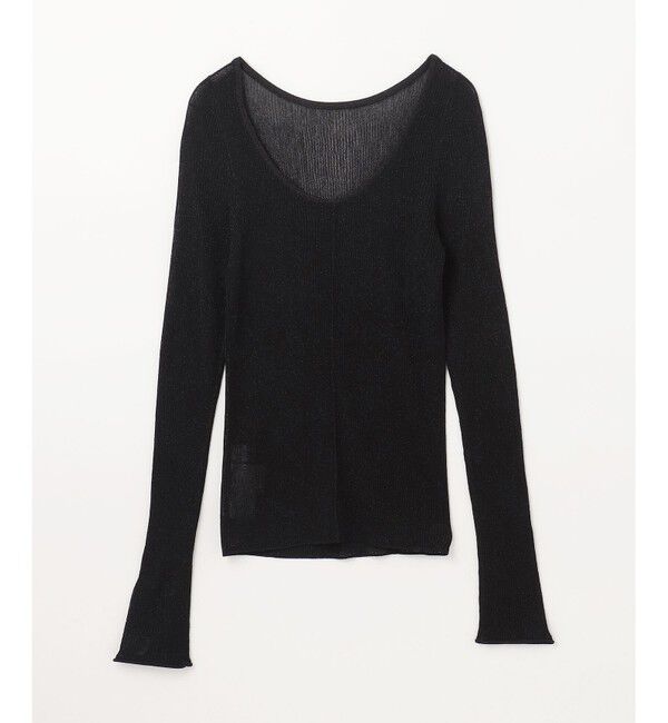 Grace Class「ラメシアーリブニットトップ」|ニット・セーター|