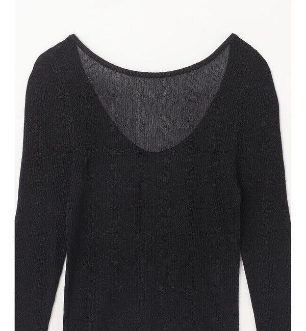 Grace Class「ラメシアーリブニットトップ」|ニット・セーター|