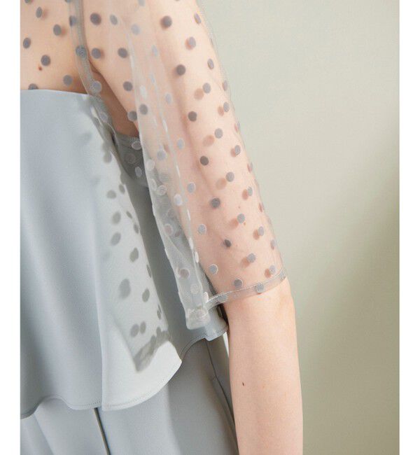 Grace Class「ドットチュールサロペット」|オールインワン|