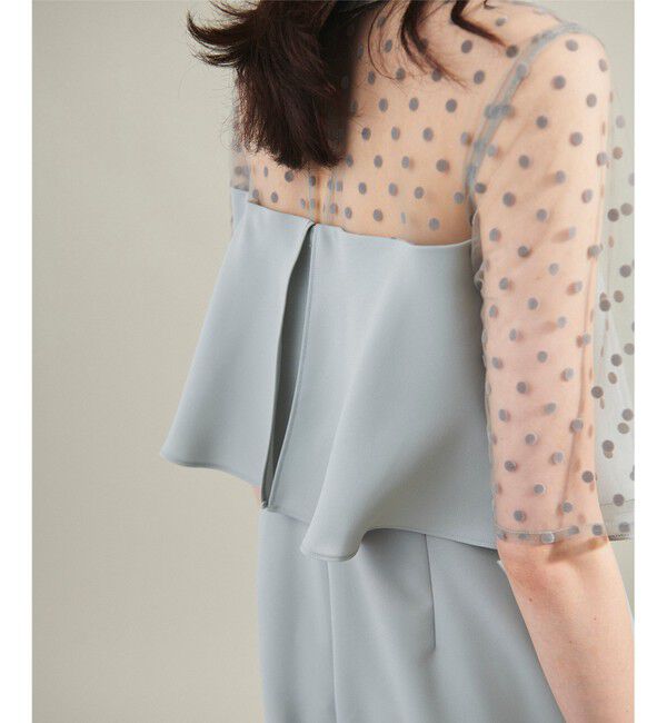 Grace Class「ドットチュールサロペット」|オールインワン|