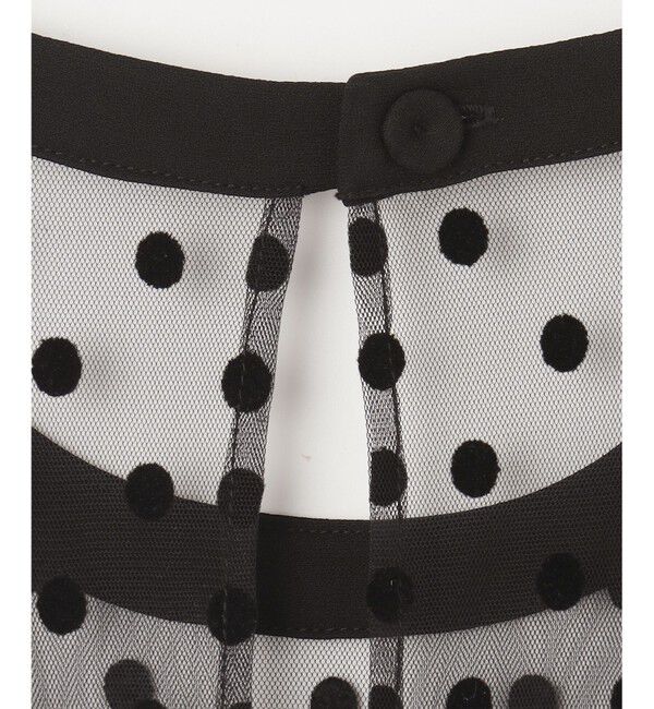 Grace Class「ドットチュールサロペット」|オールインワン|