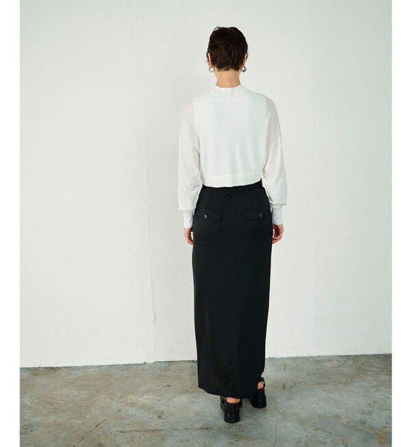 Diagram「ショートドルマンニットカーディガン」|カーディガン|