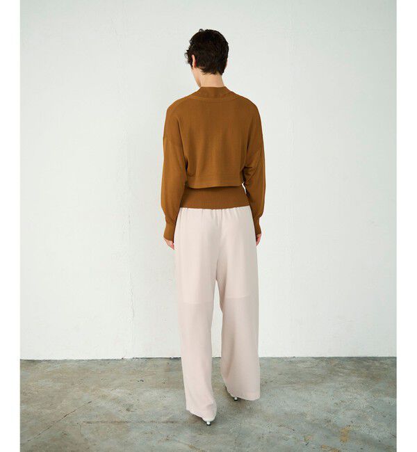 Diagram「ショートドルマンニットカーディガン」|カーディガン|