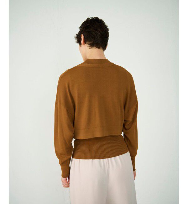 Diagram「ショートドルマンニットカーディガン」|カーディガン|