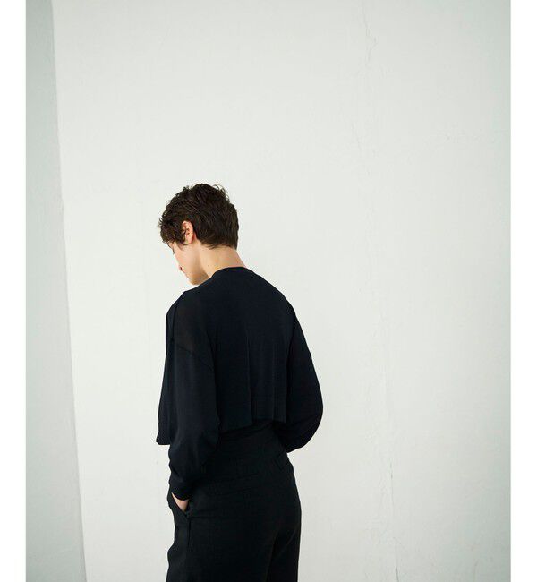 Diagram「ショートドルマンニットカーディガン」|カーディガン|