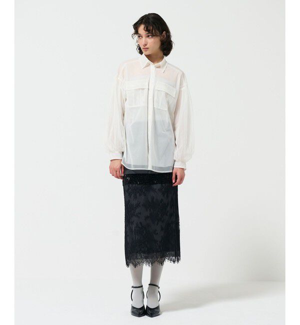 Diagram「チュールレイヤードシャツ」|シャツ・ブラウス|