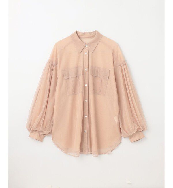 Diagram「チュールレイヤードシャツ」|シャツ・ブラウス|