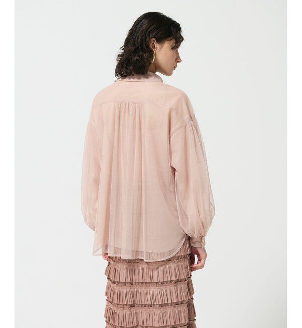 Diagram「チュールレイヤードシャツ」|シャツ・ブラウス|