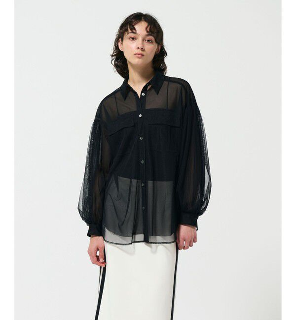 Diagram「チュールレイヤードシャツ」|シャツ・ブラウス|