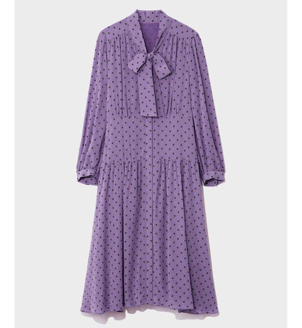 Grace Class「ドットラメジャガードドレス」|ワンピース|