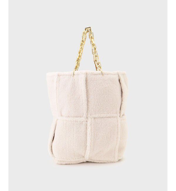 GRACE CONTINENTAL「LA フェイクボアバッグ」|トートバッグ|キナリ