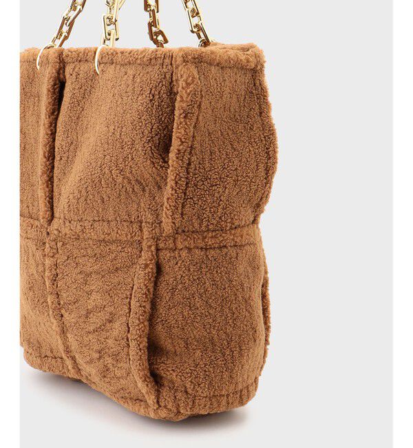 GRACE CONTINENTAL「LA フェイクボアバッグ」|トートバッグ|