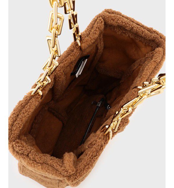 GRACE CONTINENTAL「LA フェイクボアバッグ」|トートバッグ|