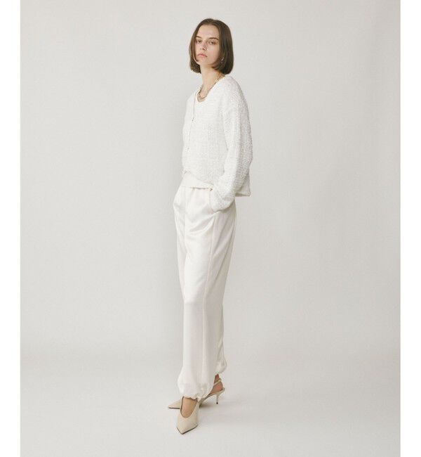 Diagram「ツイードニットzipカーディガン」|カーディガン|