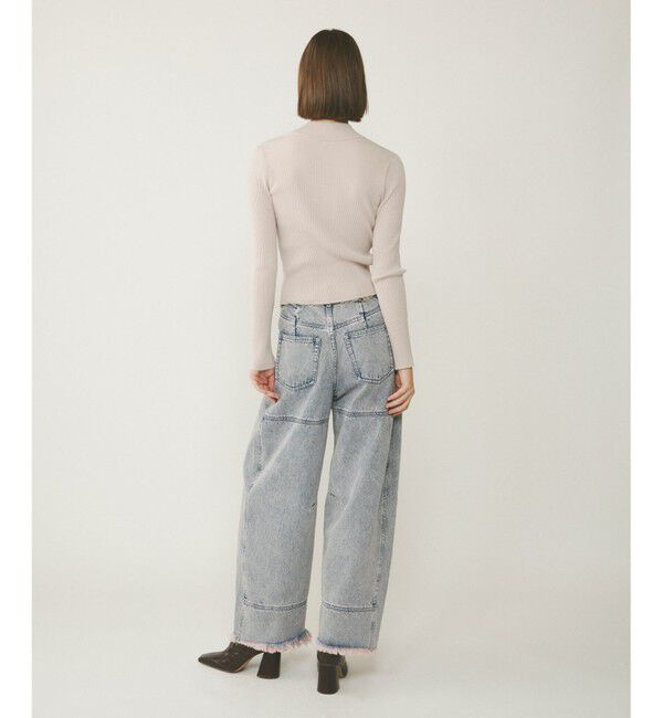 Diagram「ライン切替デニムパンツ」|デニム|