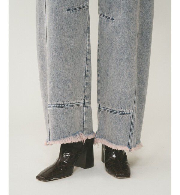 Diagram「ライン切替デニムパンツ」|デニム|