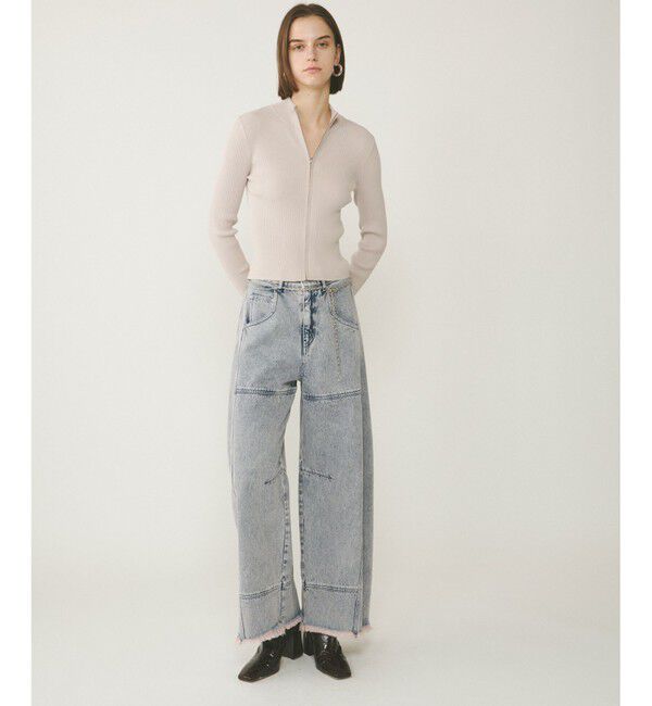 Diagram「ライン切替デニムパンツ」|デニム|