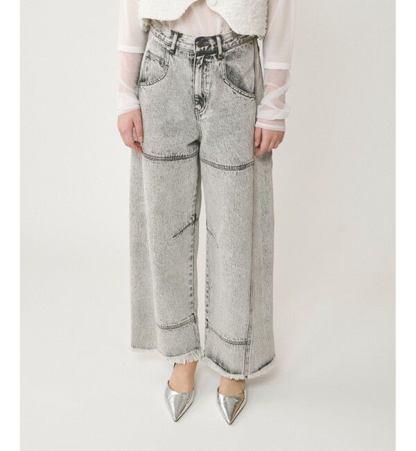 Diagram「ライン切替デニムパンツ」|デニム|