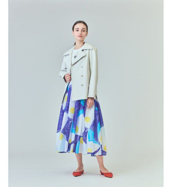 Grace Class「ペイントシアースカート」|スカート|ブルー