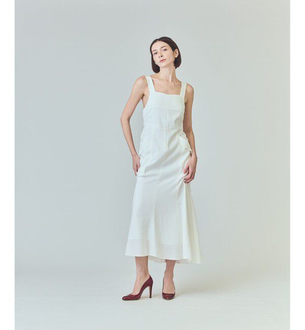 Grace Class「リネンタッチロングドレス」|ワンピース|