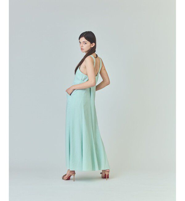 Grace Class「リネンタッチロングドレス」|ワンピース|