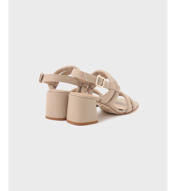  「LUCA GROSSI ラインパフヒール」|サンダル|