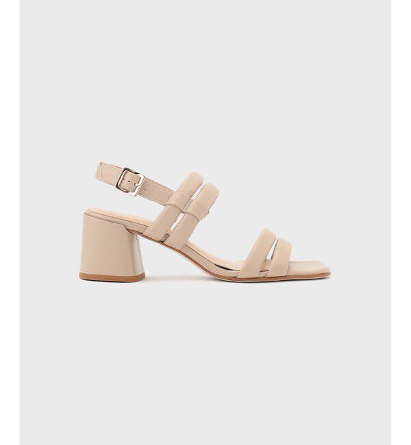  「LUCA GROSSI ラインパフヒール」|サンダル|