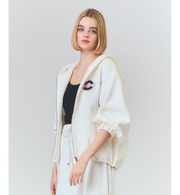 Grace Class「エンブレムフーディ」|パーカー|ホワイト