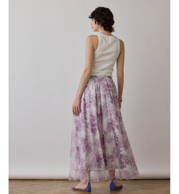 Diagram「シャドーフラワープリントスカート」|スカート|