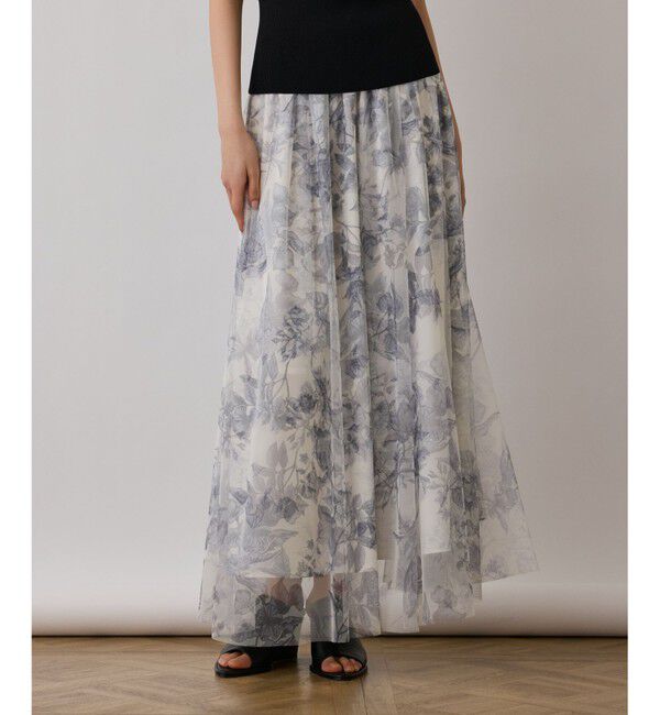 Diagram「シャドーフラワープリントスカート」|スカート|