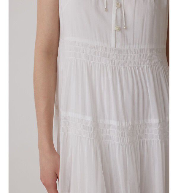 GRACE CONTINENTAL「ティアードマキシカフタンワンピース 」|ワンピース|